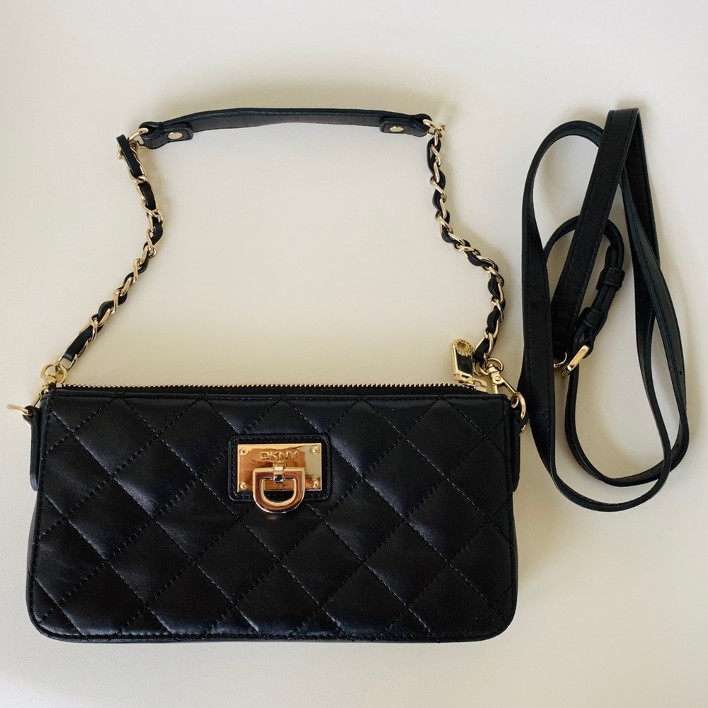 DKNY Authentic quilted leather bag